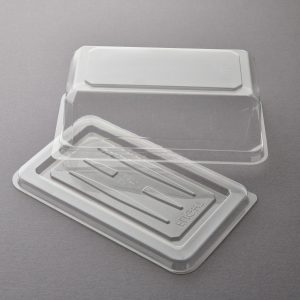 Cake Base Rectangle & Cake Dome Rectangle (each sold separately)